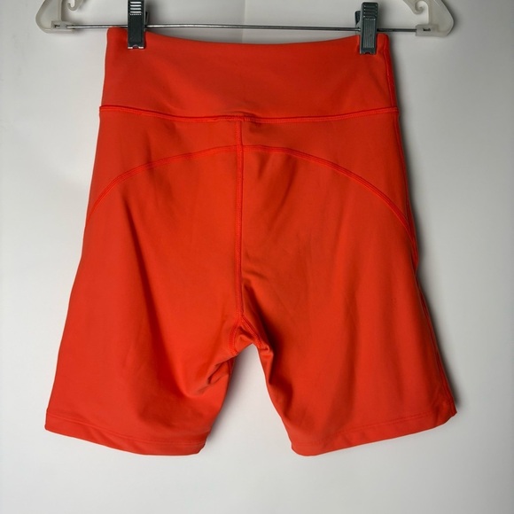 Sarah Day X White Fox Monza Neon Orange Bike Shorts - Picture 3 of 5